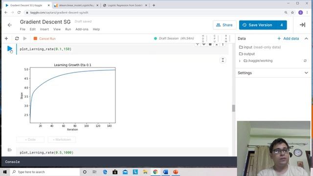 Gradient Descent with Python смотреть онлайн