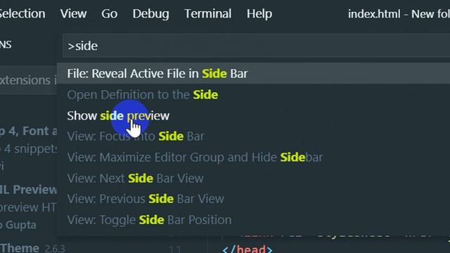 How To Install Live Webpage Previewer On Visual Studio Code
