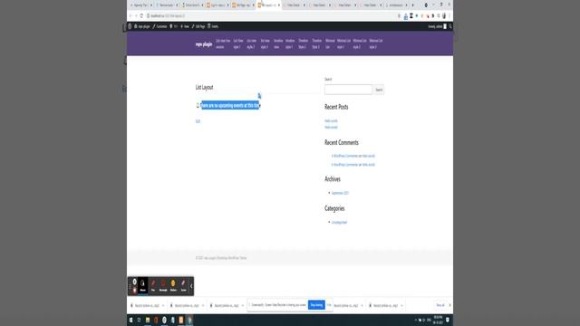How to display events on wordpress with #The Events Calendar #template-events-calendar ? смотреть онлайн