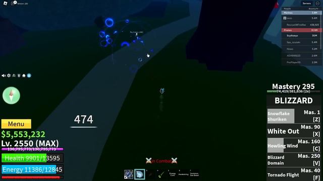 This Blizzard + Dragon Trident Combo Is INSANELY GOOD... (Blox Fruits) смотреть онлайн