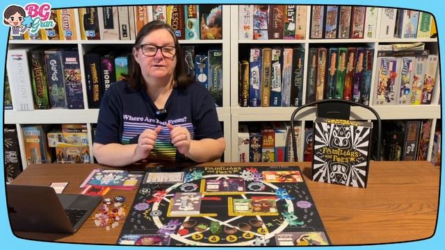 FAMILIARS AND FOES KICKSTARTER PREVIEW - Board game by Horrible Adorables смотреть онлайн