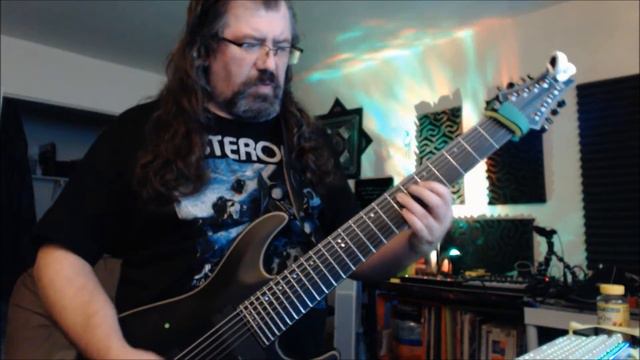 Altar of Dagon - Space Metal Juggernaut 8-string Playthrough смотреть онлайн