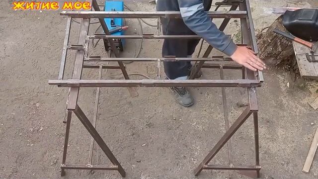 ограда на могилку своими руками! легко! дешево! красиво! с  чертежами!