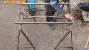 ограда на могилку своими руками! легко! дешево! красиво! с  чертежами!