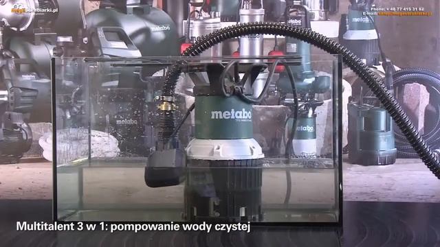 Pompa Do Wody Czystej I Brudnej TPS 14000 S Combi  Metabo