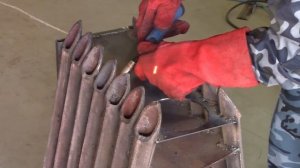 Печь Длительного Горения из Старой Батареи ? DIY