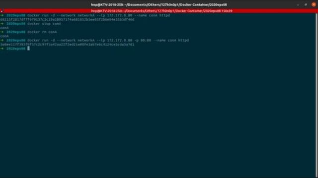 Docker Container - Port Binding - eps8 смотреть онлайн