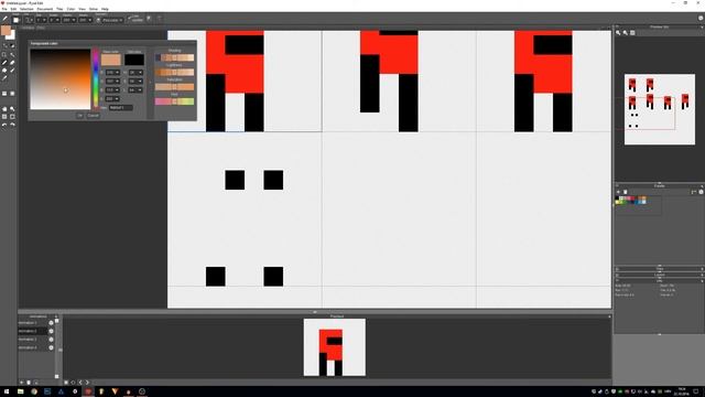 How To Pixel Art Tutorials [12] - 2&4 Frames Walk/Run Cycle Animations смотреть онлайн