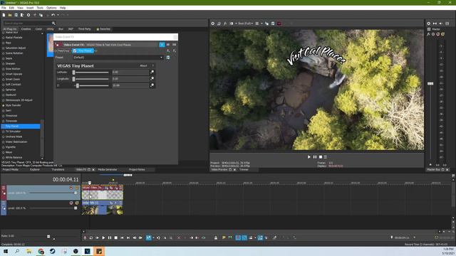 EASY Circle and Orbit Text in VEGAS Pro 18 смотреть онлайн