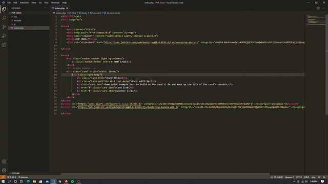 PHP Task App - CRUD Application in PHP - Part 01 смотреть онлайн