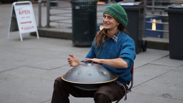 Street Musician With Unbelievable Instrument! (Daniel Waples)