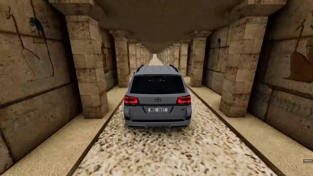 ПРОКЛЬЯТИЕ ТУТАНХАМОНА! ТУРИСТЫ ЗАЕХАЛИ В ПИРАМИДУ | BeamNG.drive смотреть онлайн