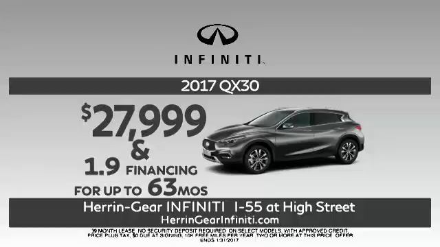 2017 INFINITI QX30 смотреть онлайн