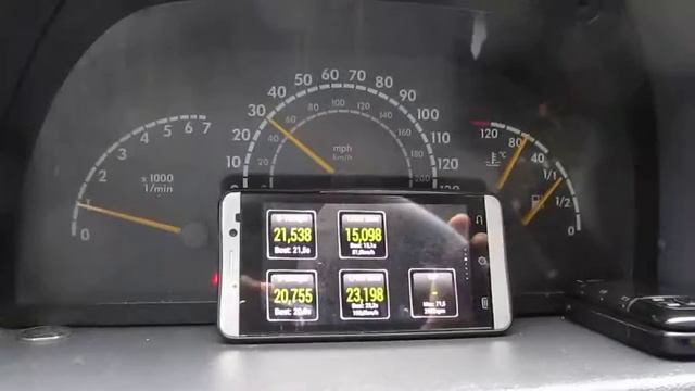 Mercedes Vito 0-100 km/h (110CDI W638) смотреть онлайн