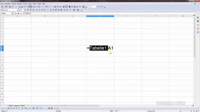 Verknüpfungen lokal und zu anderen Tabellen (OpenOffice Calc) смотреть онлайн