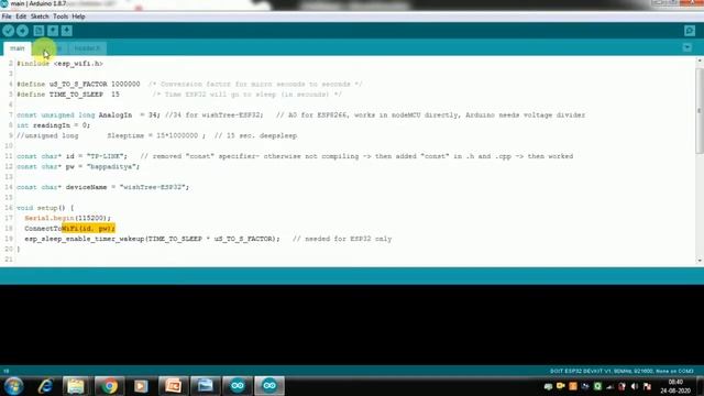 #4- How to break or split Arduino code in separate .h & .cpp library files смотреть онлайн