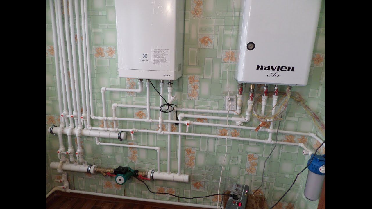 МОНТАЖ ОТОПЛЕНИЯ в частном ДОМЕ! ДВУХТРУБНАЯ система ОТОПЛЕНИЯ! КАК собрать коллектор отопления смотреть онлайн