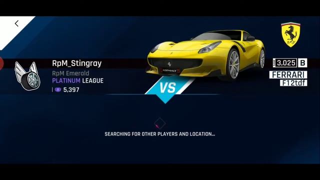 Asphalt 9 Multiplayer Ferrari F12 tdf 3* rank 3025 смотреть онлайн
