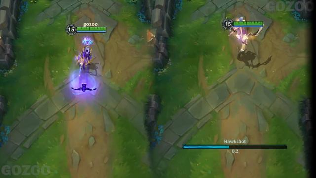 Cosmic Queen Ashe VS High Noon Ashe Skins Comparison Wild Rift смотреть онлайн