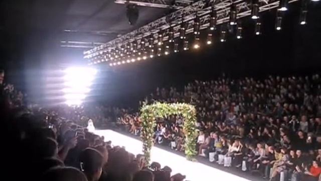 Yulia Prokhorova - Beloe Zoloto Юлия Прохорова - Белое Золото на Mersedes Fashion Week 27.03.2015