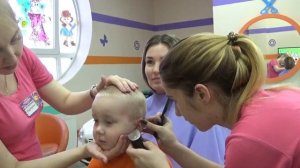 СТРИЖКА В ДЕТСКОЙ ПАРИКМАХЕРСКОЙ "ВООБРАЖУЛЯ"