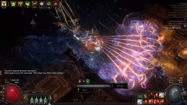 Прохождение санктума без получения урона в пое 3.20 | Sanctum Original Sin no hit run [PoE 3.20] смотреть онлайн