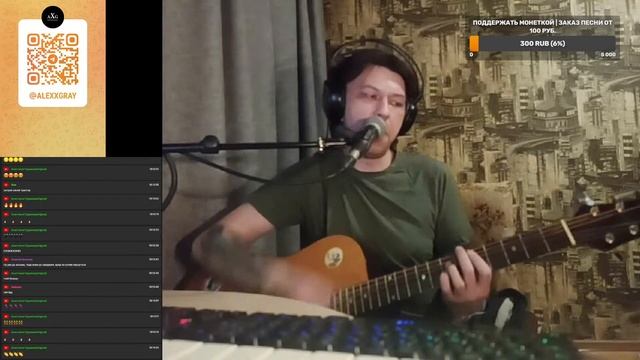 Поём и играем РОК на гитаре!!! Музыкальный стрим! смотреть онлайн