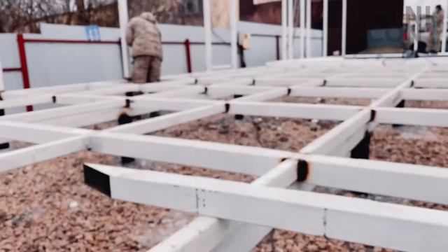 КАРКАС из металла для большого магазина. Дешево, надежно, практично! смотреть онлайн