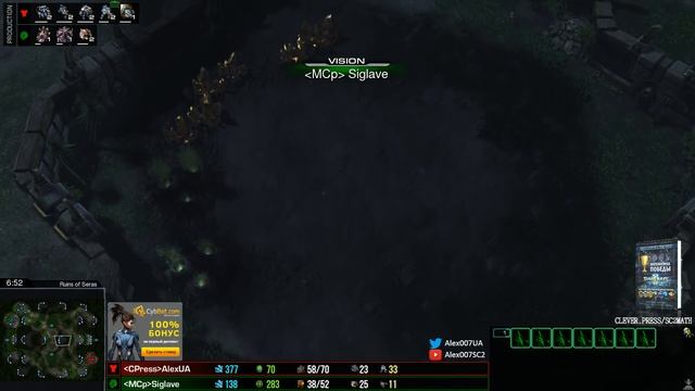 Креативная стратегия для терранов в StarCraft 2: Legacy of the Void смотреть онлайн