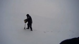 ХМАО Рыбалка, озеро Ендра, март, снегоход Sky-doo Tundra LT 550.