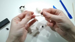 КАК СЛЕПИТЬ КОРОВУ ИЗ ПЛАСТИЛИНА! ЛЕПКА ПОЭТАПНО!