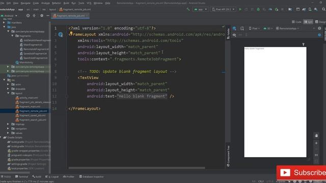 TabLayout & Navigation Components Set Up | Search Remote Job App | Part 2 смотреть онлайн