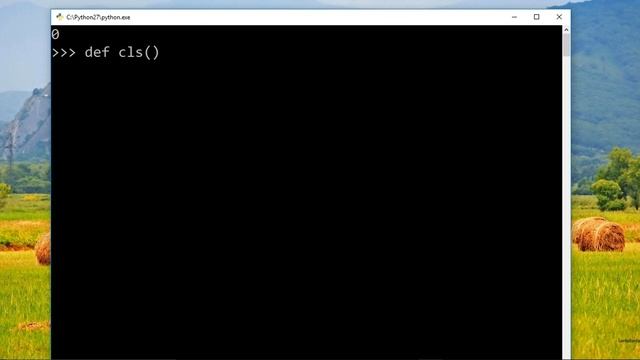 How to clean Command line window in Python смотреть онлайн