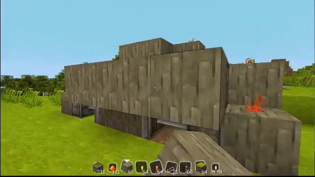 Minecraft : Секретная дверь из поршней смотреть онлайн