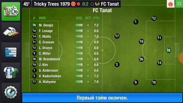 Top Eleven RU Испытание Покорители Европы FC Tanat Часть 3 смотреть онлайн