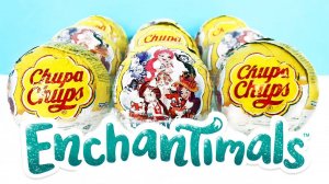 ENCHANTIMALS Чупа Чупс! Новая серия игрушки ЭНЧАНТИМАЛС 2023! Unboxing Surprise Eggs Chupa Chups