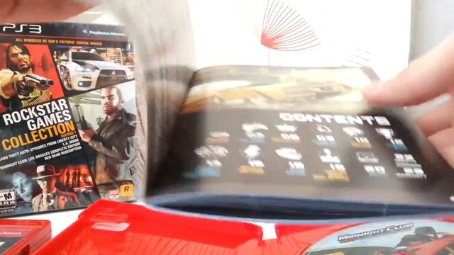 Распаковка Rockstar Games Collection Edition 1 (PS3)