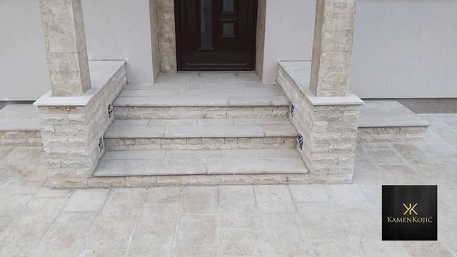 Ugradnja prirodnog kamena u dvorištu смотреть онлайн