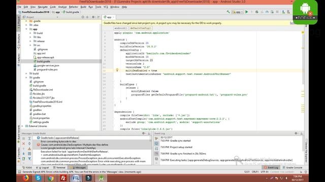 Error converting bytecode to dexCause com android dex DexException Multiple dex files смотреть онлайн
