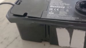 Разборка электронасоса надувного матраса. Внутренности матраса и компрессора.