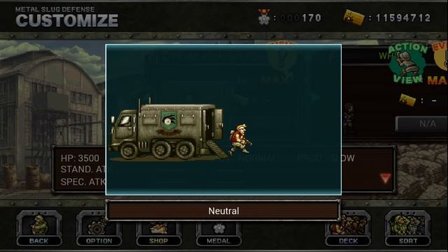 [HD]Metal slug defense. UNIT! NEW UNITS's EXPLANATION Deck!!! (1.44.0 ver) смотреть онлайн