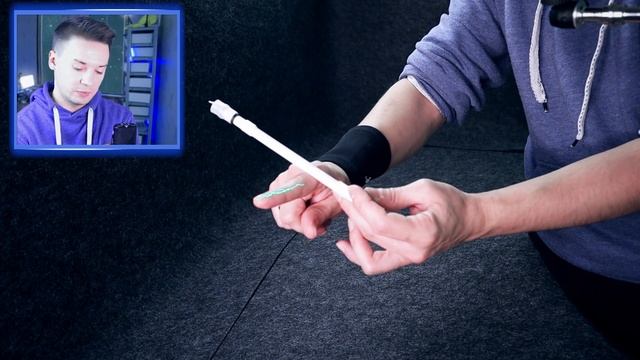 Extended Thumb Around from scratch / Pen Spinning tutorial смотреть онлайн