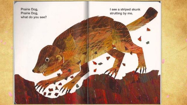 Baby Bear, Baby Bear, What Do you see? Eric Carle | english story смотреть онлайн