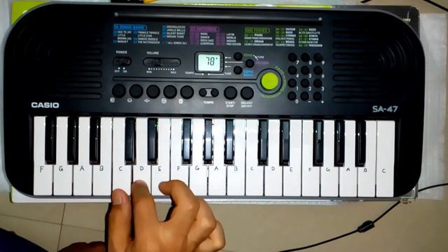 Happy Birthday || Tutorial on Paino (Casio sa 47) by Madan Mali смотреть онлайн