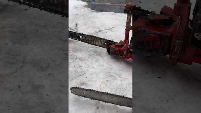 Бензопила УРАЛ / STIHL - MS 250 в роботі смотреть онлайн