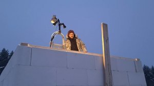 МАУЭРЛАТ БЕЗ АРМОПОЯСА И УСТАНОВКА СТРОПИЛ для МАСТЕРСКОЙ МЕЧТЫ