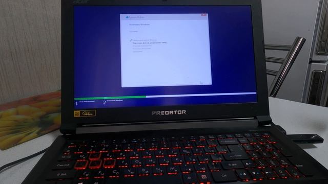 Проблемы с Acer Predator Gelios 300 не устанавливается виндовс смотреть онлайн