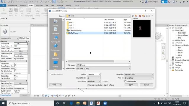 Revit Tutorial- Importing Autocad Malayalam смотреть онлайн