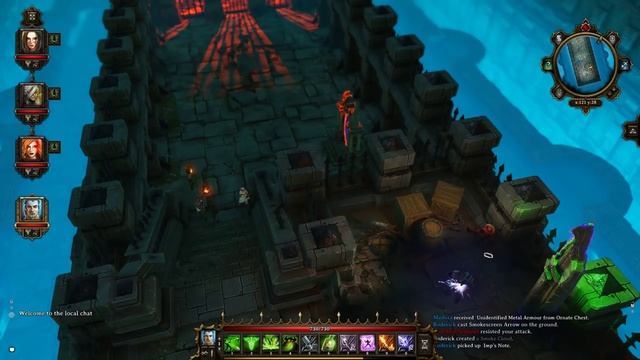 Divinity: Original Sin - Lava Room Chest in Hiberheim Castle / Замок Хиберхайма, сундук и лава смотреть онлайн
