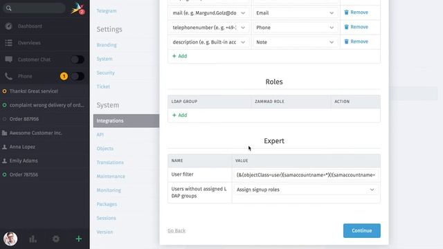 Zammad - LDAP Integration смотреть онлайн